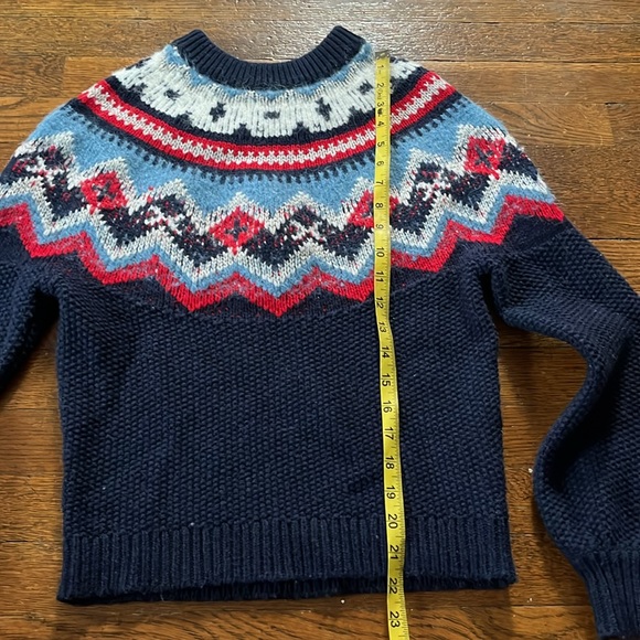 JCREW Zigzag Fair Isle sweater - Picture 7 of 9